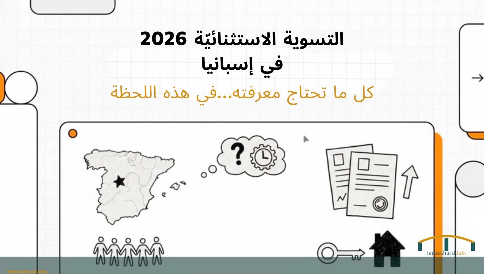 التسوية الاستثنائيّة للمهاجرين في إسبانيا 2026: ما نعرفه، من يحقّ له طلبها، وماذا عليك أن تفعل الآن
